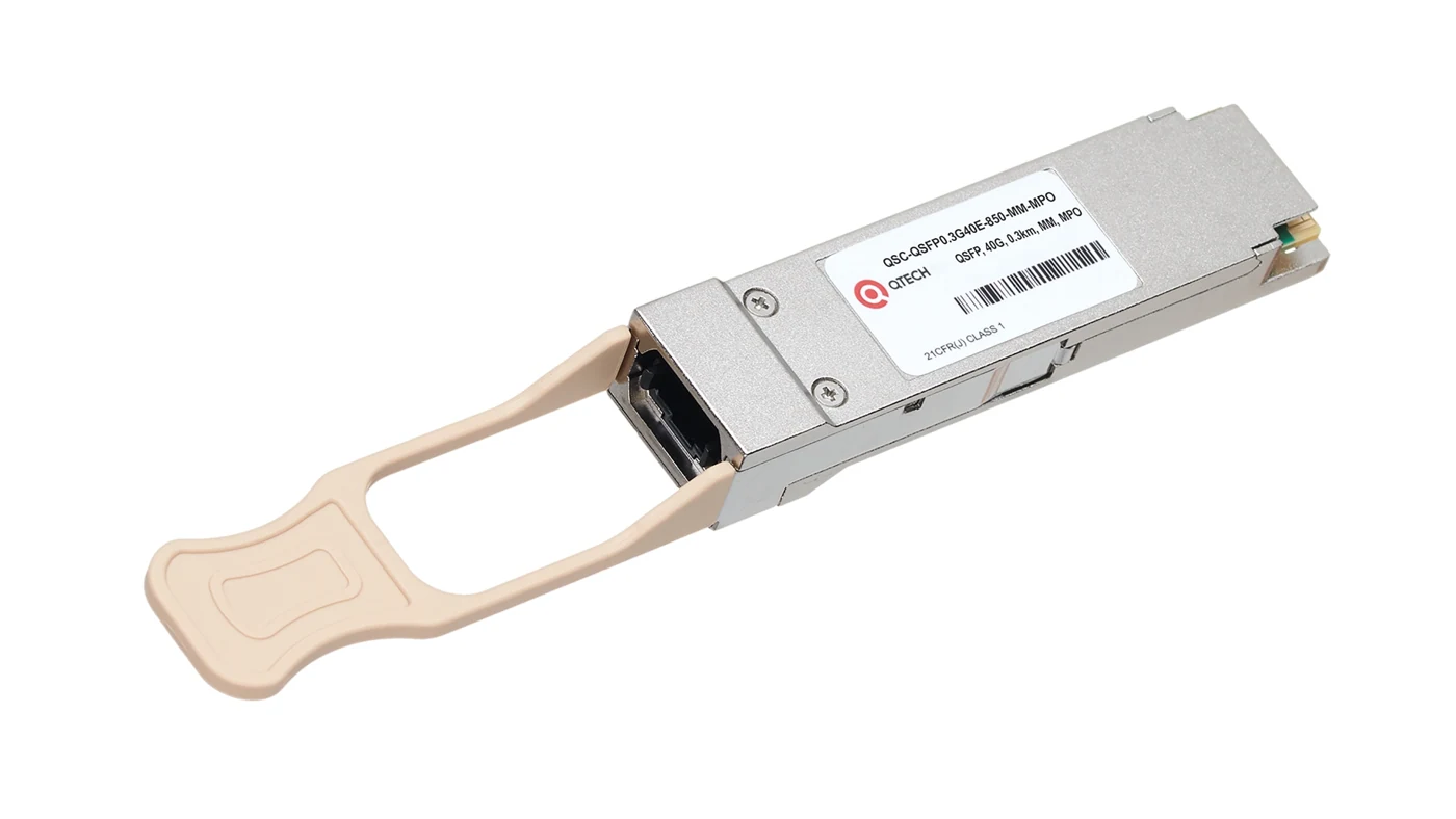 QSC-QSFP0.3G40E-850-MM-MPO
